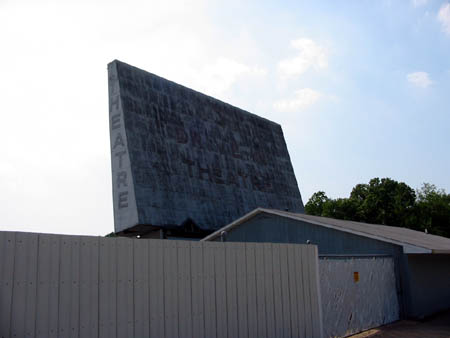 131 Drive-In Theatre - Screen - Photo From Water Winter Wonderland (newer photo)